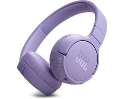 JBL Tune 670NC - Draadloze Noise Cancelling Koptelefoon - Bluetooth - On-ear - 70 uur batterij - JBL Pure Bass - Paars