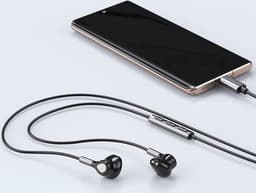 USB-C Oordopjes met Microfoon en Afstandsbediening - DAC Chip - Premium Hi Fi Geluidskwaltieit - Ruisvrij - Geschikt voor alle S24, S23, S22, S21 — thumbnail 4