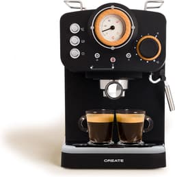 CREATE - Espresso-koffiezetapparaat - Zwart - THERA RETRO — thumbnail 1