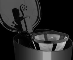 ECG KP 2116 Easy - Koffiezetapparaat - 10 kopjes - 1,25 l - Zwart - 750 W — thumbnail 3