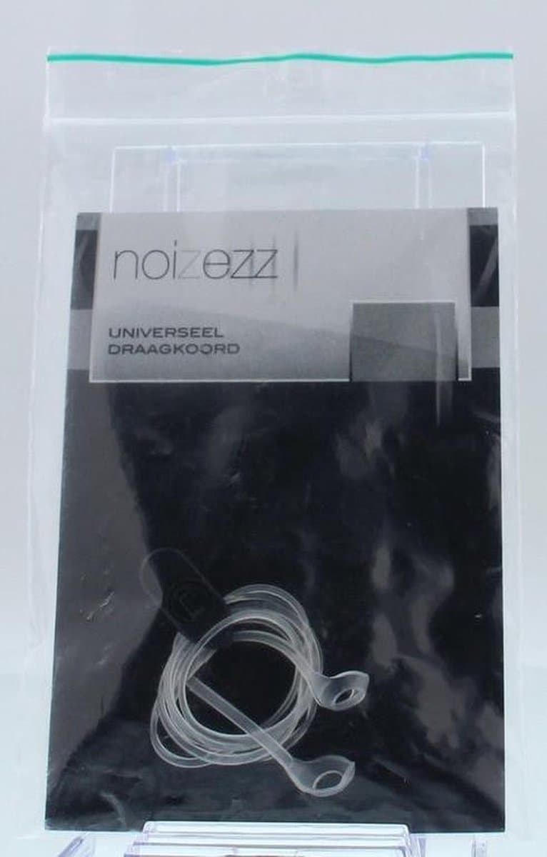 Noizezz - Universal draagkoord voor de oordoppen - met klem - 1 stuk — afbeelding 1