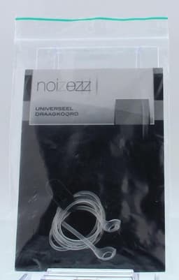 Noizezz - Universal draagkoord voor de oordoppen - met klem - 1 stuk — thumbnail 1