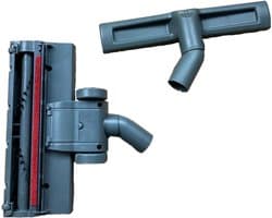 RTC stofzuigerborstel set bestaande uit turbozuigmond en pakketzuigmond voor buisdiameter 32 mm