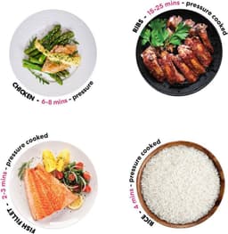 Instant Pot Duo Crisp 7,6L multicooker met airfryer - Snelkoken, sauteren, stomen, slow cook, sous vide, warmhouden, air fry, roosteren, bakken, braden en dehydrateren. — thumbnail 4