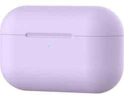 DW4Trading Siliconen Case Hoes Lila - Geschikt voor Apple Airpods Pro