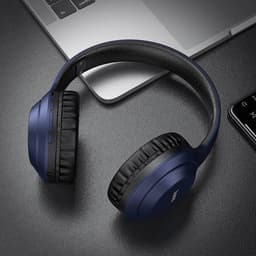 HOCO W30 Fun Move - Draadloze On-Ear Koptelefoon - Bluetooth 5.0 - Blauw — thumbnail 5