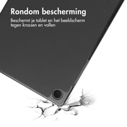 imoshion Tablet Hoes - Geschikt voor Samsung Galaxy Tab A9 Plus - Trifold Bookcase - Zwart — thumbnail 3