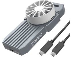 MAIWO Externe Behuizing - USB C 4.0 - M.2 NVMe SSD 2280 - 40Gbps - Geschikt voor Laptop, PC, Tablet & Chromebook - Linux en Windows