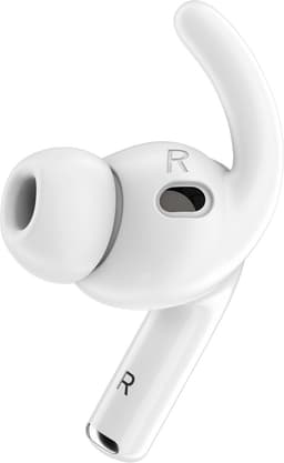 KeyBudz EarBuddyz Oorhaken AirPods Pro (3e gen) – Gemaakt van Premium Elastomeren – Biedt Extra Ondersteuning – Behoudt Functionaliteit met Nauwkeurige Sensoruitsparingen - Wit — thumbnail 1