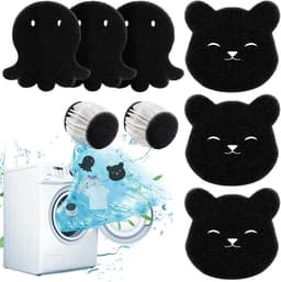 EGoods - Dierenhaarverwijderaar voor Wasmachine - 8 Stuks - Anti-Pluisballen - Huisdierkleefpleisters - Herbruikbare Haarvanger - Geschikt voor Wasmachines en Drogers — thumbnail 1