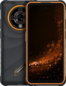 Hammer Iron 6 5G - Smartphone - bouwtelefoon - 8GB/256GB - Zwart en Oranje- IP69 waterdicht - 6050mAh - Dual SIM — thumbnail 1