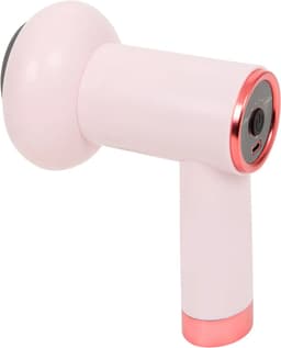 Nextron - Massagepistool 6-delig Diepe massage massage-gun Dieprollende - Massage Pistool Cellulite Massage Apparaat - Oplaadbaar en Draadloos - Roze vrouw cadeau spieren ontspannen Met 5 opzetstukken Oplaadbaar met USB-C kabel tril machine spierpijn — thumbnail 2