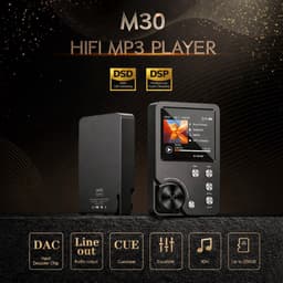 MP3-Speler - HiFi Muziekspeler - Lossless Audio - Digitale Muziekspeler Met Scherm - 16GB Intern Geheugen + 256GB Uitbreidbaar - High Resolution Geluid - DAC - USB-C - Draagbaar - Audio Speler — thumbnail 2