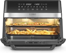 Dubbele Heteluchtfriteuse met 2 Kamers en 11 Liter Volume - Gezond en Versnel Koken — thumbnail 6