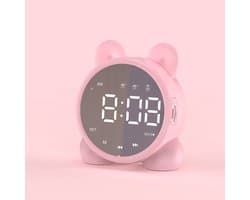 Multifunctionele klok, Bluetooth-luidspreker, klok, spiegelluidspreker, mini-kaartwekker