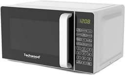 Magnetron met Grill - Compacte oven - Snelle maaltijden - Digitale bediening - 20 liter inhoud - Wit — thumbnail 1