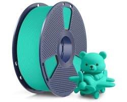 Matte PLA Filament voor 3D-printers - 1,75 mm, 1KG Spoel, Snelle en Duurzame Printresultaten in Mintgroen