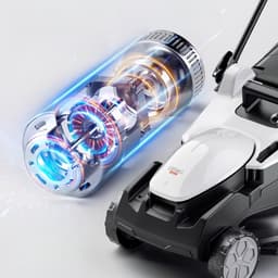 Litheli U20 - Accu Grasmaaier - 43cm Maaibreedte - Tot 500m² - Borstelloze Motor — thumbnail 2