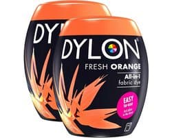 2x Machinewas Kleurwas - Levendig Oranje Textielverf (2 x 350g)