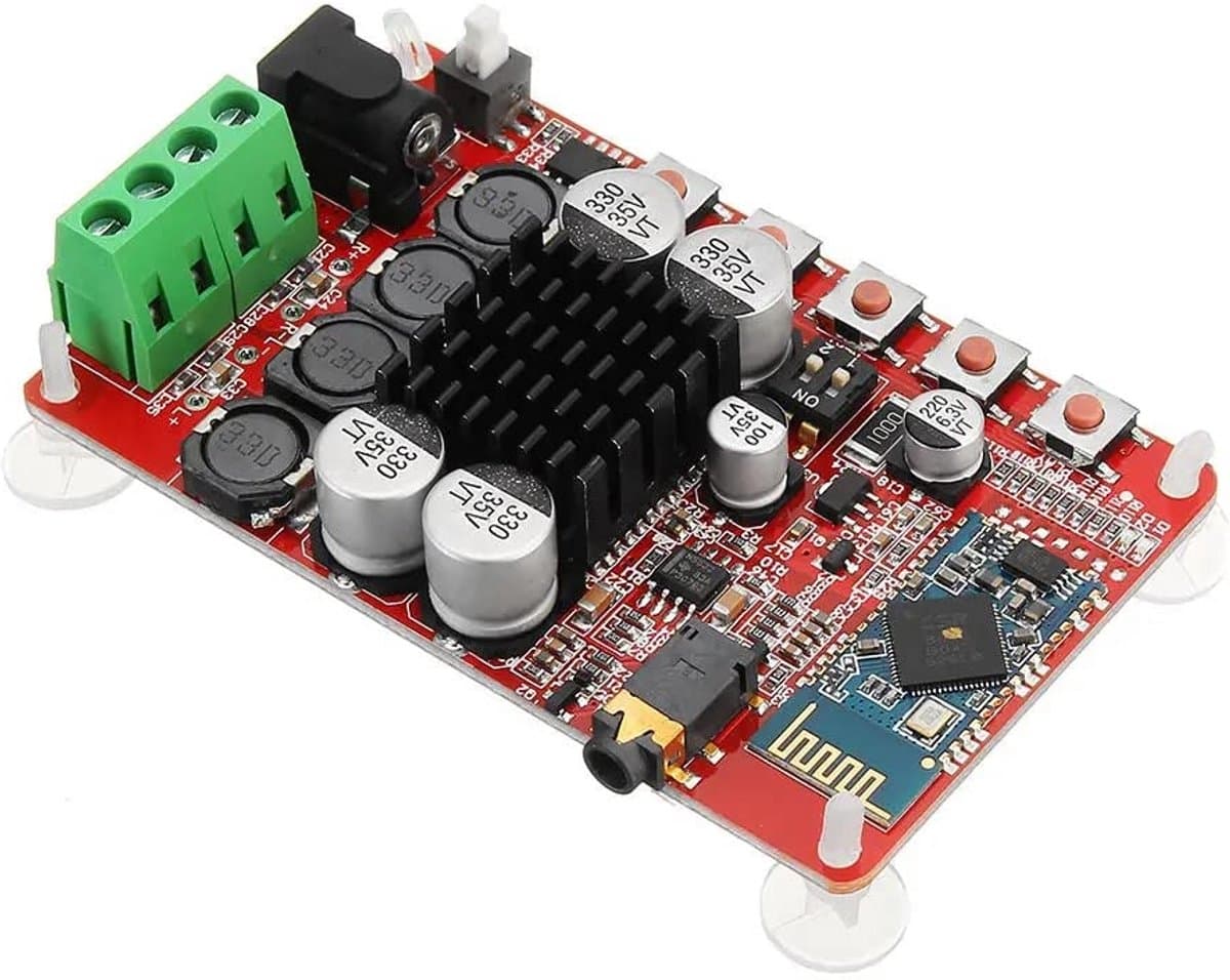 Digitale Tweekanaals Audio Versterker met Bluetooth 4.0 voor Hoge Vermogensweergave — afbeelding 1