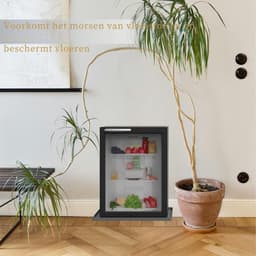 Goodivery® - Lekbak Wasmachine - 60 X 60 CM - Vloerbeschermer Met 2,3 CM Hoge Randen - Lekbak Voor Wasmachine En Vriezer - Droogbak Voor Droger - Wijnkast En Koffiezetapparaat — thumbnail 2