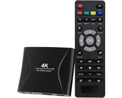 4K Ultra-HD Digitale Mediaspeler voor USB en Micro SD met HDMI en AV-uitgang