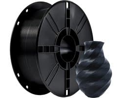 PLA+ 3D Printer Filament 1.75mm Zwart 1KG Hoge Sterkte & Nauwkeurigheid