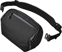 Veelzijdige Tech Pouch & Organiser voor iPad Mini, Hoofdtelefoon en Accessoires - Zwart — thumbnail 1
