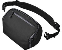 Veelzijdige Tech Pouch & Organiser voor iPad Mini, Hoofdtelefoon en Accessoires - Zwart