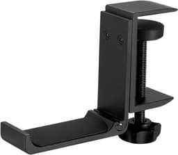Ronte - Opvouwbare headsetstandaard van aluminium voor tafel - hoofdtelefoonhouder met haak-houder — thumbnail 1