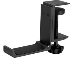 Ronte - Opvouwbare headsetstandaard van aluminium voor tafel - hoofdtelefoonhouder met haak-houder