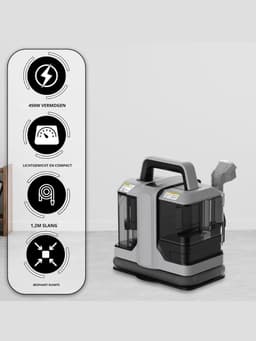 MMM® Tapijtreiniger Machine - Tapijtreiniger Stofzuiger - Tapijtreiniger - Vlekkenreiniger - Bankreiniger - 450W - Wit — thumbnail 5