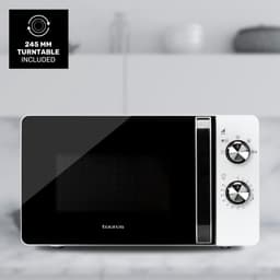 Compacte Magnetron 20 Liter - 700W - 5 Vermogensstanden & Ontdooifunctie - Wit — thumbnail 3