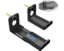 Universele muurbeugel voor soundbars | Verstelbare diepte 9,4-16,3 cm | Draagvermogen 17,2 kg | Eenvoudig te installeren onder een tv-beugel, ruimtebesparend ontwerp.