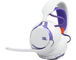 JBL Quantum 650 - Draadloze Gaming & Multitask Headset - 2.4 GHz & Bluetooth - Lage Latency - 50 Uur Batterij - JBL Quantum Engine Software - Over-ear - Wit