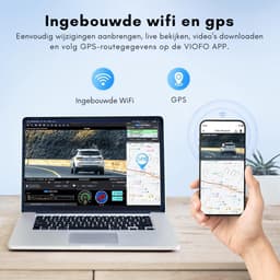 VIN® Dual Dashcam - Dashcam Voor Auto 1080p - Voor en Achter Camera – Auto Camera - G-Sensor - App Bediening – Parkeermodus — thumbnail 4