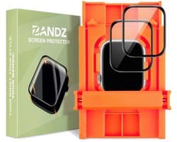 Bandz Gehard Glas Screenprotector (2 Pack) 42mm met EasyTool installatiesysteem – geschikt voor Apple Watch Series 10 (42mm) & Apple Watch Series 11 (42mm) - Helder - Krasbestendig - Bubbelvrij