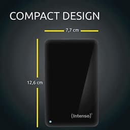 1TB Externe Harde Schijf USB 3.0 - Compacte Gegevensopslag met Beschermhoes — thumbnail 4