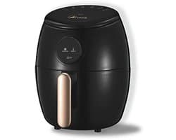 Compacte 2 Liter Heteluchtfriteuse met Digitaal Display en Timer tot 200 °C