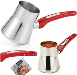 Orion - Stalen Tygielek - Voor Koffie - 330ml - Ergonomisch — thumbnail 4
