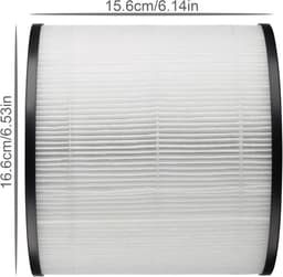 filter met actieve koolstof - geschikt voor Philips luchtreiniger serie 600 AC0650, AC0651 - HEPA H13 actieve koolstof - zeer efficiënte filtratie — thumbnail 6
