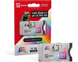 4K ULTRA HD CAM voor tivùsat - Kijk naar HD en 4K zenders met Smartcard inbegrepen