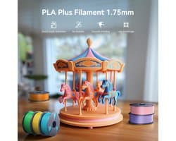 Veelkleurig PLA Filament 1.75 mm voor 3D-printer - 2 kg, 8 Kleurensets