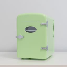 Mini Koelkast 4L (Groen) – Skincare & Cosmetische Koelkast – Warm & Koud – 12V/220V – Compacte Minikoelkast voor Slaapkamer, Auto & Bureau — thumbnail 2