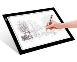 Draagbaar A4 LED Lichtpaneel USB Verstelbare Helderheid voor Tekenen en Tracering