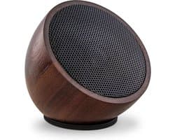 Mini Bluetooth Speaker van Walnoothout met Rijke Bass