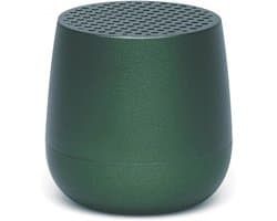 Draagbare mini bluetooth luidspreker met handsfree microfoon en selfie-trigger - donkergroen