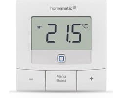 Wandthermostaat Draadloos met Temperatuursensor voor Slimme Radiatorthermostaten - Compatibel met Alexa en Google Home