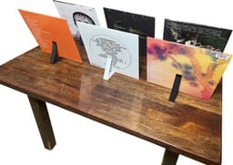 LP Standaard - 3 Stuks - Zwart - Platenhouder - Vinyl rek - LP Display — thumbnail 3