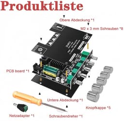Bluetooth Audio Amplifier 2.1 Kanaal Digitale Versterker Module — thumbnail 3